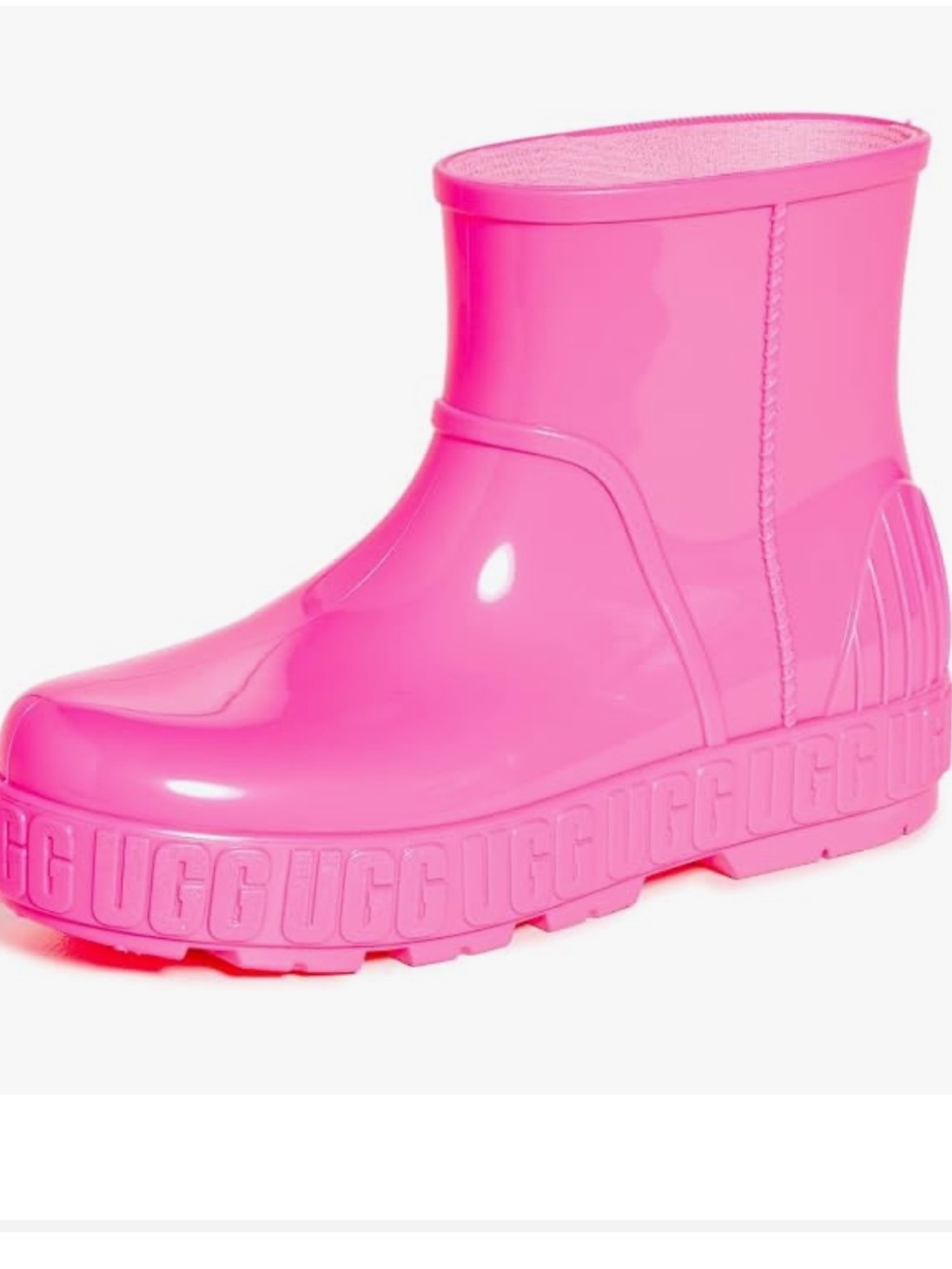NEW! UGG woman Taffy Pink Waterproof Rain Boot